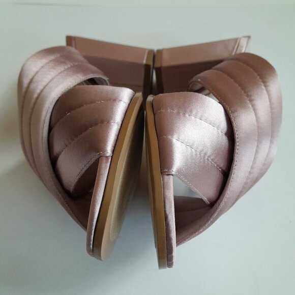 Steven by Steve Madden Zada Satin Mule Size 7 Color Brown - Picture 13 of 14